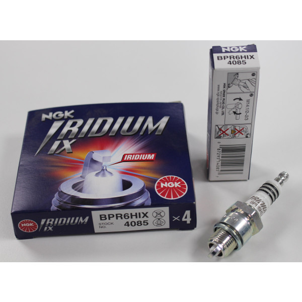 NGK NGK Spark Plug BPR6HIX Iridium Plugs [Box 4]
